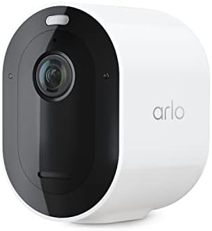 Arlo Pro 4 Spotlight Camera - 1 Pack - Wireless Security, 2K Video & HDR, Color Night Vision, 2 Way Audio, Wire-Free, Direct to WiFi No Hub Needed, White - VMC4050P