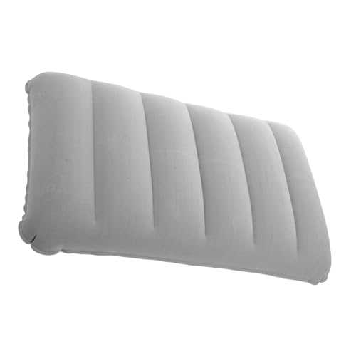 VICASKY Inflatable Camping Pillow Lightweight Portable Cushion for Outdoor Activities Travel Sleeping Soft Flocked Durable Multifunctional Design for Lumbar Support