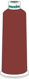 Madeira Rayon Embroidery Thread 5500yd Cone RED BROWN Color: 1174