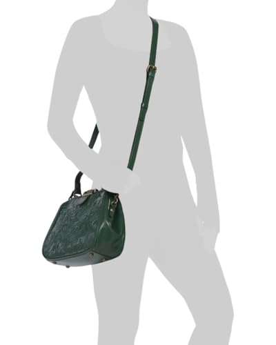 Image of Patricia Nash Gracchi Satchel Leather Handbag Purse