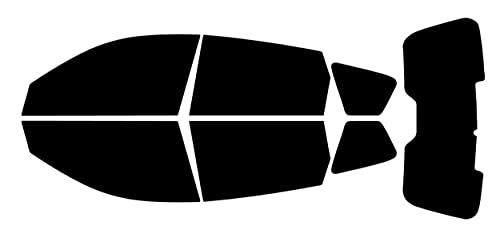 True Line Automotive Precut Car Window Tint Compatible with Pontiac Vibe Hatch 2003-2008 - 20% All Side and Back Windows - Window Tint Film - Pre Cut Window Tint for Car Windows - Tint Kit