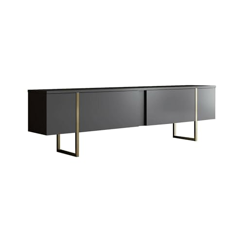 CARATTERISTICHE TECNICHE - Complemento d'arredo versatile, progettato per una facile integrazione con altri mobili - Imballaggio resistente, progettato per l'eCommerce - Materiale: Pannello melaminico 18mm, Metallo - Info aggiuntive: Apertura e chiusura standard - Ante reversibili - Smontato - Finitura effetto opaco