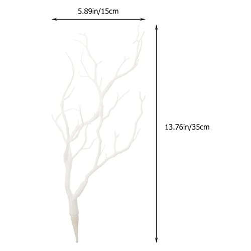 4 pezzi corna artificiali secchi rami di albero