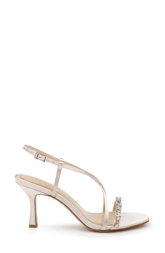 Jewel Badgley Mischka Alexis Crisscross Sandals3