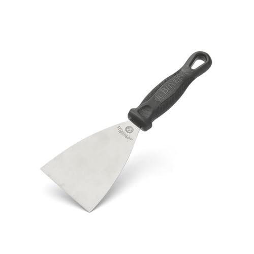De Buyer Outdoor Traiangular Spatula 80mm, Silver, 27.9 x 20.1 x 10.9 cm