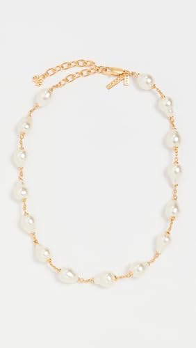 Lele Sadoughi Women's Pearl Station Necklace2
