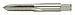 Hand Tap, Plug, 1/4-28, Uncoated, 4 Flt