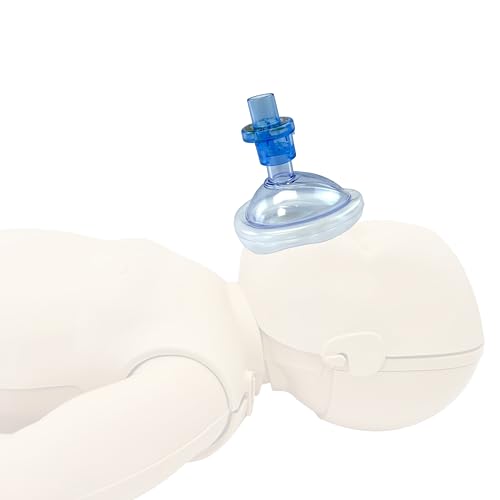MCR Medical Pack of 10 Training CPR Rescue Masks, INFANT with Valves MCRTM-I