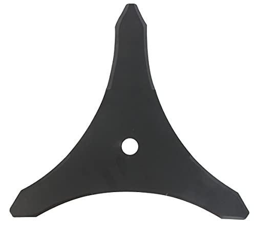 OZAKI - Lame 3 Dents Débroussailleuse - Largeur de Coupe : 350 mm - Epaisseur 4 mm - Alésage - 20 mm