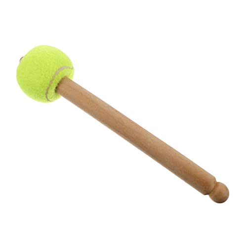 Baquetas de madera con cabeza de fieltro y mango antideslizante miniatura 1