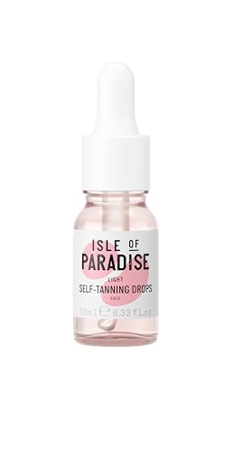Isle of Paradise Self Tanning Face & Body Drops- Light, Self Tanner Drops for a Natural Bronze...