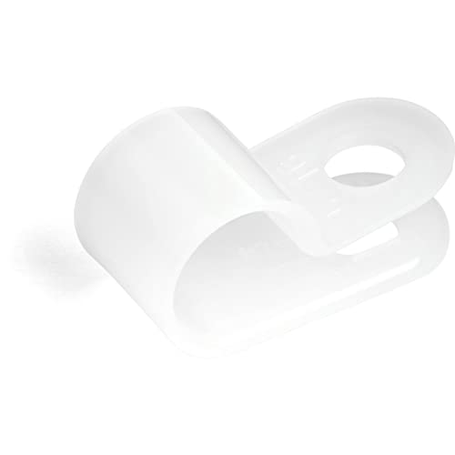 Abrazaderas de cable reutilizables con montaje de tornillo para gestión de redes ethernet 4