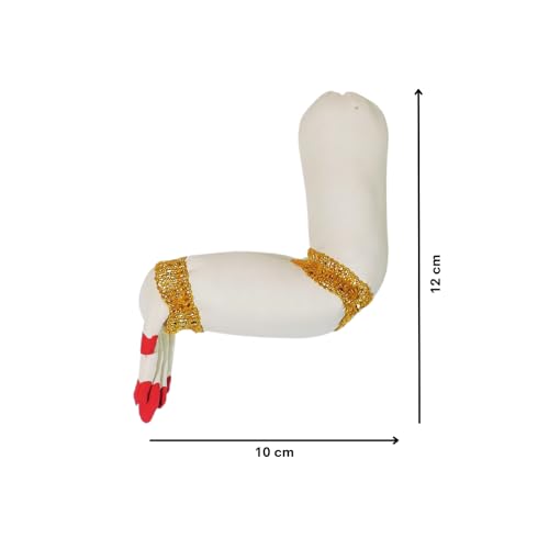 SRI YAGNAA - God Hands - Lord Vara Lakshmi Idol Hands - for Varalakshmi Pooja - Varalakshmi Idol Decoration (Fabric), Multicolour, 10x10 cm