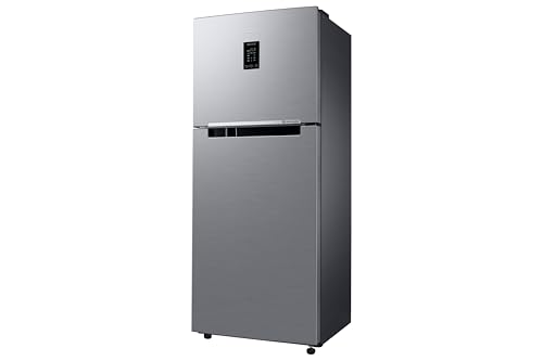Image of Samsung 301 L, 2 Star, Convertible 5-in-1 Digital Inverter with Display Frost Free Double Door Refrigerator (RT31H4522S8 /HL, Silver, Light DOI Metal, 2026 Model)