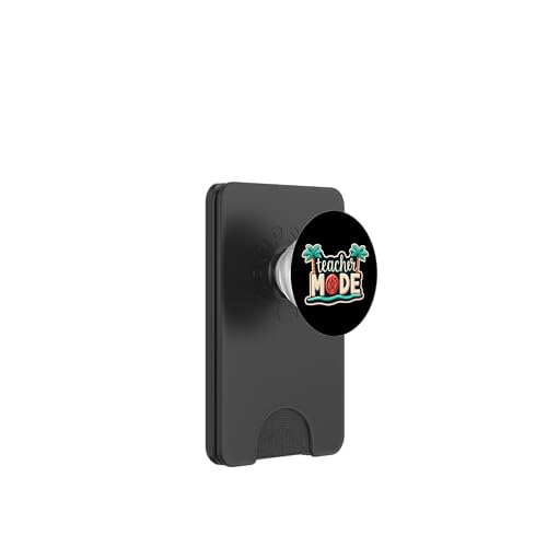 Modo Maestro Desactivado Vacaciones Vacaciones Divertidas Palmeras de vacaciones PopSockets PopWallet para MagSafe