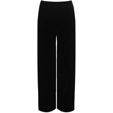 Women's Flared Velvet Palazzo Trousers Cover