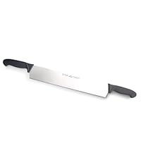 Lacor - 39101 - Coltello Formaggio, Coltello da Formaggio, Coltello Taglia Formaggio Professionale, Lama Dritta, Acciaio Inox, Manico Ergonomico, 40 cm