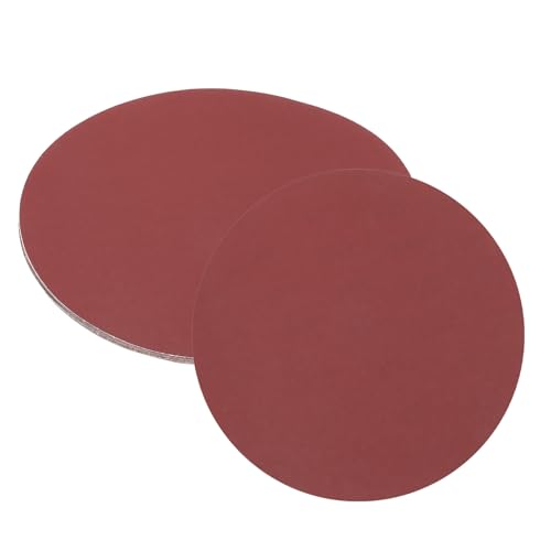 Disques abrasifs 254mm grain 800 en oxyde d'aluminium pour ponçage de carrosserie et bois x10