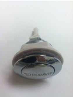 Duravit 0075661000; Darling; push button one piece HET 1.28 gpf single flush; in Unfinish