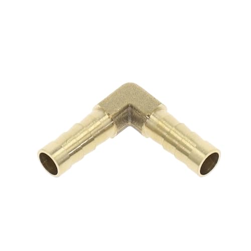 Conector de manguera de latón de 8mm a 4mm en codo reductor igual pack de 10 unidades 5