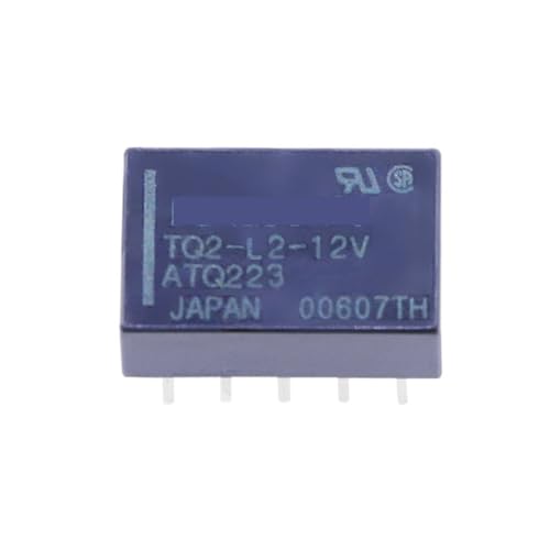 Relé de enganche magnético TQ2-L2-12V ATQ223 de 10 pines y 1A para control estable
