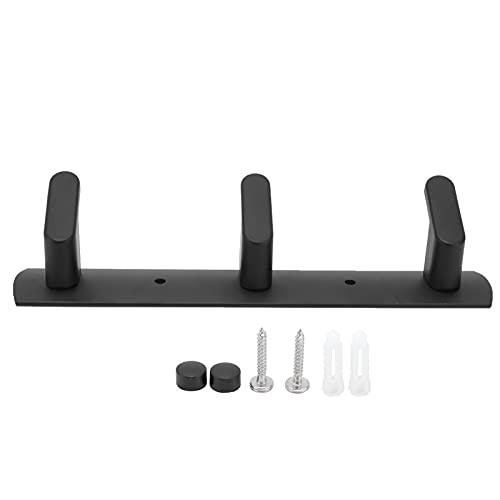 Jwthee Perchero de pared Perchero negro
