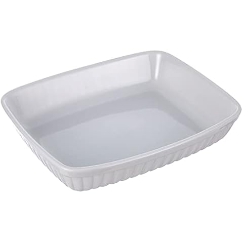Excelsa Bandeja Rectangular para Hornear 28X22 de Cerámica Cover