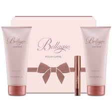 BELLAGIO | Set Regalo, Shower Gel 200ml + Crema Corpo 200ml + Profumo Solido in Penna 3,2 ml, con Fragranza Agrumata