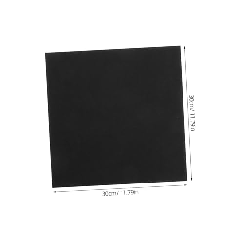 jojofuny 12pcs Paneles Acústicos para Pared, Paneles Autoadhesivos Absorbentes de Sonido, Aislantes Acústicos en Poliéster Negro miniatura 2