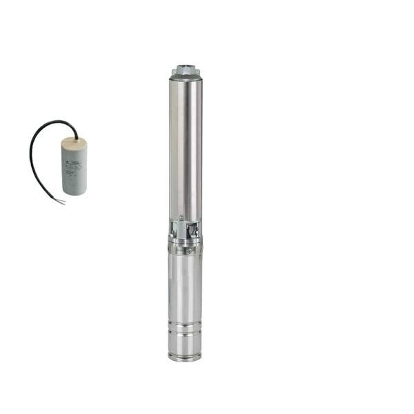 POMPA SOMMERSA POZZI CALPEDA 4SDP4/18 HP2 100LT/MIN 12BAR V230 V400 (V230+CONDENSATORE)