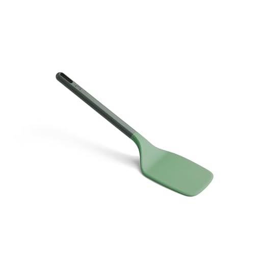 Lékué Espátula cocina lisa flexible, silicona platino