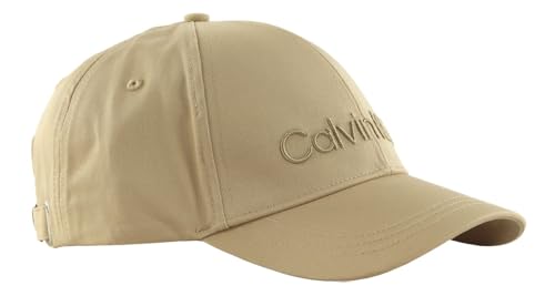 Calvin Klein Herren Calvin Embroidery BB Cap Verschluss, Travertine, OS