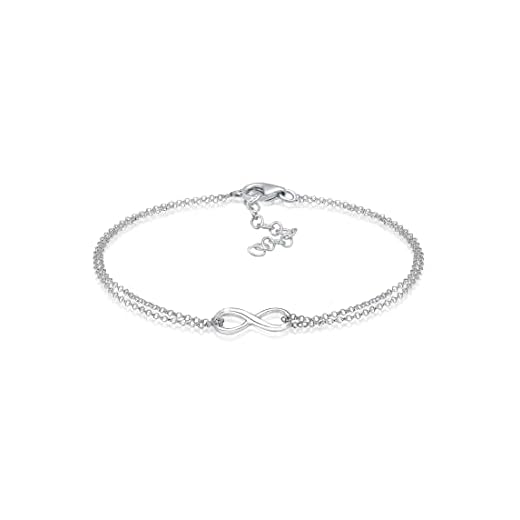 Elli Armband Damen Infinity Trend Symbol in 925 Sterling Silber