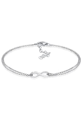 Elli Armband Damen Infinity Trend Symbol in 925 Sterling Silber