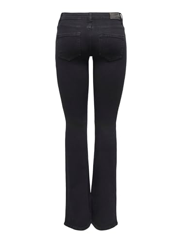 ONLY Female Flared fit Jeans ONLBLUSH Niedrige Taille Flared Jeans 4