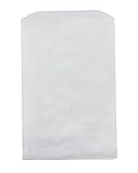 200 WHITE Kraft Paper Bags, 4 x 6, Good for Candy, Cookies, Small Gift, Crafts, Party Favor, Sandwich, Jewelry Merchandise- By RJ Displays
