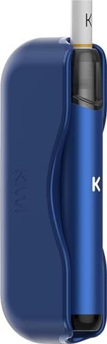 KIWI Starter Kit, Cigarette électronique avec système Pod, 400mAh, Powerbank 1450 mAh, 1,8 ml, sans nicotine, sans E-Liquide (Navy Blue)