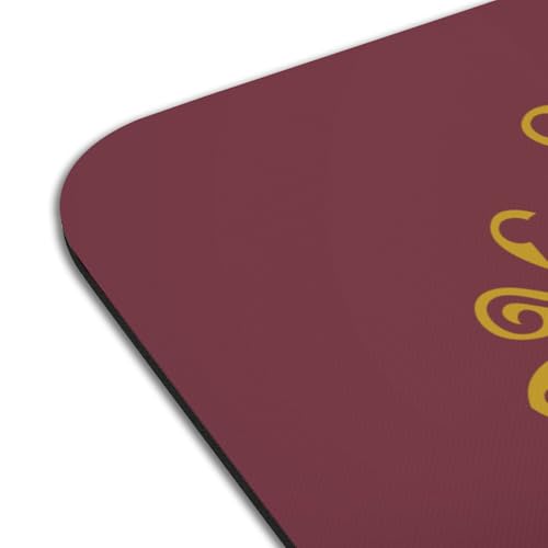 Set de table caoutchouc rouge protège table grand format x4