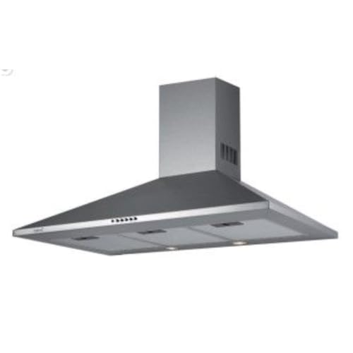 Cata OMEGA II 600 X Campana Extractora Decorativa de Pared 3 niveles de extracción Motor M3R Ancho de 60 cm Tira LED Acabado en Inox