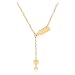 WJJKG Chope De Bière Longue Chaîne Nouveauté Pendentif Collier en Or Simple Collier Vin Collier Dames Hommes Bijoux