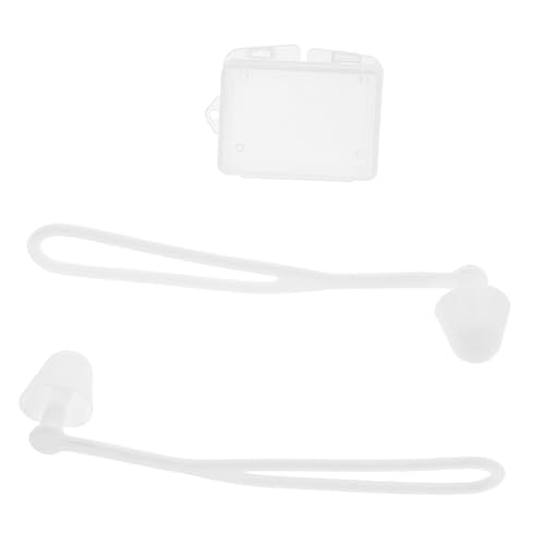 KICHOUSE Professional Ear Protectors Swimming Ear Plugs Cord Sturdy Silicone for Adults Children Waterproof Reusable