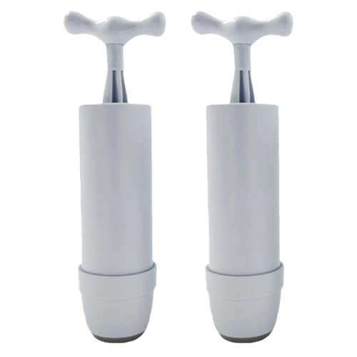 BIFHIG 2 Pièces De Pompes À Air Manuelles, Pompes À Air sous Vide pour Aliments, Cylindres De Compression sous Vide, Adaptés Aux Sacs De Conservation Et...