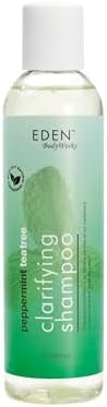 EDEN BodyWorks Peppermint Tea Tree Clarifying Shampoo for Curly Hair | 8oz