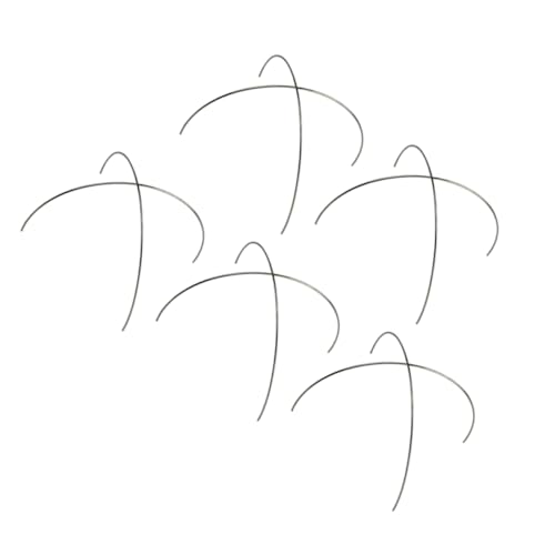 Cabilock Cross-shaped Plastic Film Rack 5pcs Sturdy Stainless Steel Film Wrap Support Frame