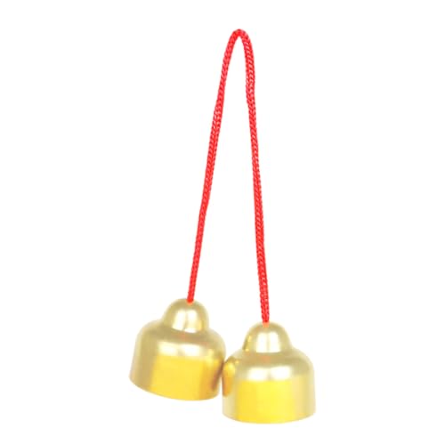 Milisten Tragbare Kupfer Handzimbel Glocke Metall Klangspiel Für Kinder Rhythmusinstrument Musikunterricht