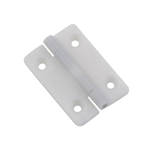 Black Plastic with Torsion Hinges Industrial Electrical Automation Equipment Foldable Hinge Accessories 1Pcs(White-0.25N.m)