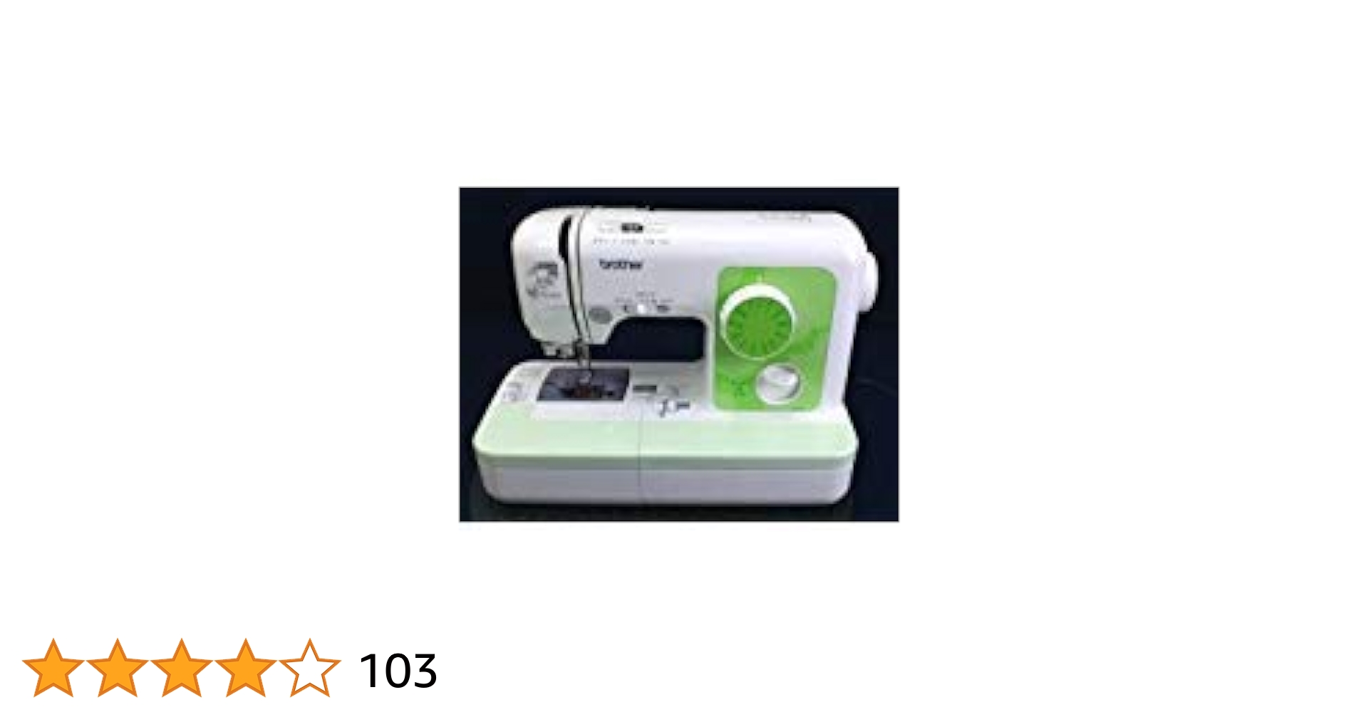 brother 家庭用コンパクト電子ミシン ELU52 A35-LG グリーン