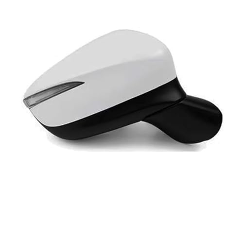 ミラーアセンブリ に適合する マツダ CX-5 CX5 2015 2016 ドアウィング リアビューミラーアセンブリ サイドミラーアセンブリ 9ピン ブラインドスポット ドアミラーアセンブリ(Unpainted-RH)