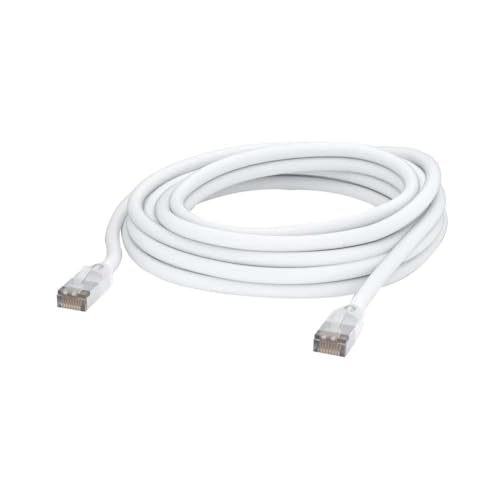 Cable Patch Outdoor Ubiquiti 8 metros blanco CAT 5e miniatura 1