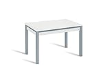 Portus| Mesa de Cocina 100x60 Fija Blanco